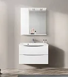 Зеркало-шкаф BelBagno Marino 80x75 MARINO-SPC-800/750-1A-BL-P-L левое с подсветкой фото 13