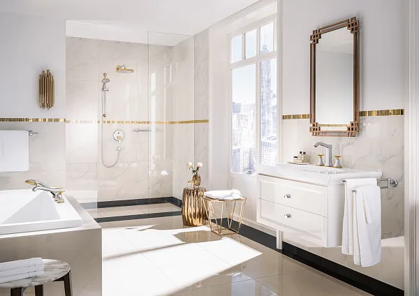 Смеситель Hansgrohe Metropol Classic 31449090 на борт ванны фото 3