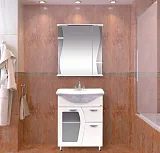 Зеркало-шкаф Misty Лиана 65x72 Э-Лиа02065-01СвЛ с подсветкой фото 3