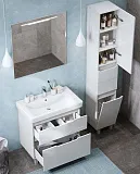 Шкаф-пенал Акватон Дакота 34x190 см белый 1A203203DAAY0 фото 4