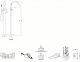 Смеситель Ravak Freedom FM 080.00 X070059 для ванны с душем с внутренней частью фото 6