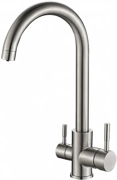Смеситель Steel Hammer SH 713 INOX для кухонной мойки фото 1