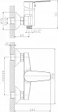 Смеситель Rossinka S S35-41 для душа фото 2