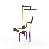 Душевой комплект PAINI Grazia 21PZSET36911SHBATH фото 2