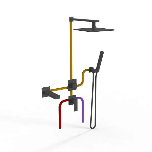 Душевой комплект PAINI Grazia 21PZSET36911SHBATH фото 2