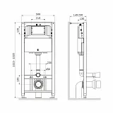 Система инсталляции для подвесных унитазов Am.Pm Pro I012704 фото 3