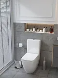 Унитаз-компакт Teymi Mandy Vortex W01855 напольный безободковый с микролифтом фото 8