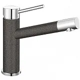 Смеситель для кухни Blanco Alta Compact SILGRANIT 515323 черный фото 1