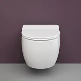 Унитаз Ceramica Nova Play CN3001 подвесной безободковый с микролифтом фото 3