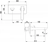Смеситель Lemark Melange LM4926CW для раковины с внутренней частью фото 3