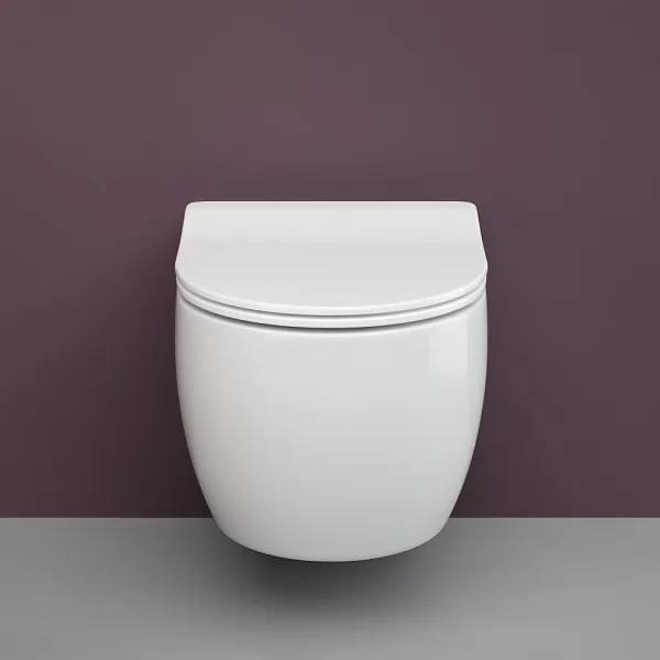 Унитаз Ceramica Nova Play CN3001 подвесной безободковый с микролифтом фото 3