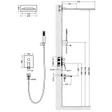 Душевой комплект TIMO Briana SX-7119/03SM фото 2