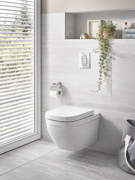 Унитаз Grohe Euro Ceramic 39554000 подвесной безободковый фото 3