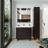 Зеркало Бриклаер Чили 90x89 4627125415074 с полочкой и подсветкой фото 3