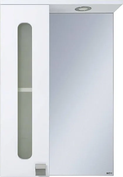 Зеркало-шкаф Misty Урал 50x72 Э-Ура-04050-021Л левое с подсветкой фото 1