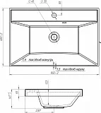 Мебельная раковина Style Line Classic 80 ЛС-00000723 фото 4