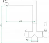Смеситель ZorG Inox SZR-1017-7B для кухонной мойки фото 2