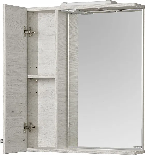 Зеркало Акватон Ронда PRO 60x72 см 1A205102RSC2L левое с подсветкой фото 2