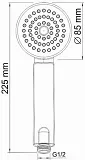 Душевая лейка WasserKRAFT A034 фото 3
