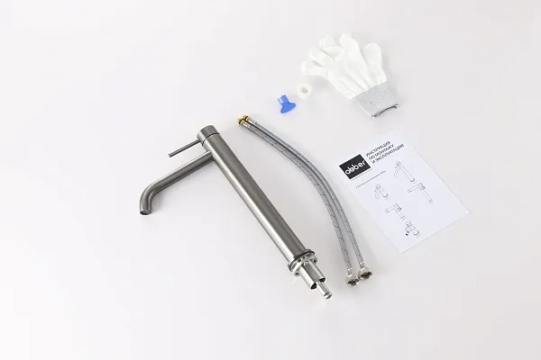 Смеситель для раковины ABBER Wasser Kreis 316 AF8111BGG-L фото 2