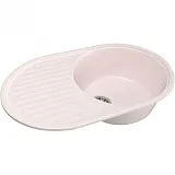 Кухонная мойка Mixline ML-GM16-311 Светло-розовая 525112 фото 1