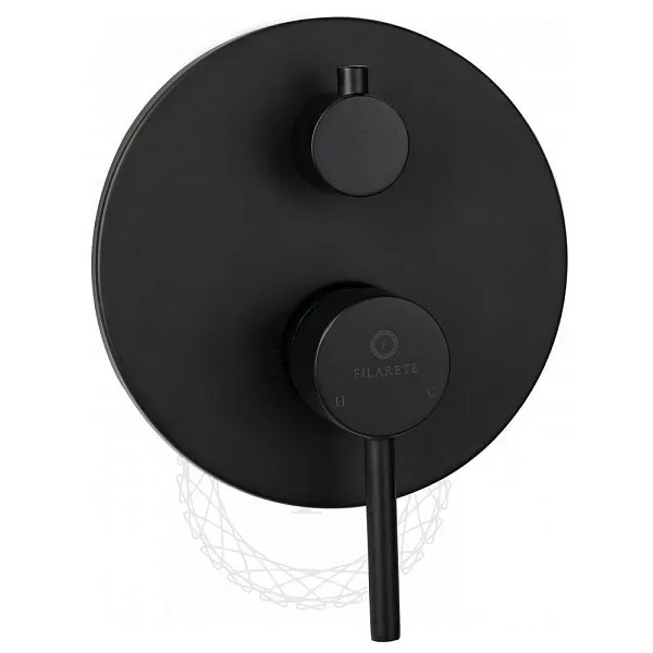 Душевой комплект FILARETE Roun FL1024BL фото 4