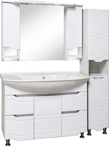 Мебель для ванной Runo Стиль 105 напольная фото 2