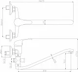 Смеситель Rossinka Y Y35-35 универсальный фото 2