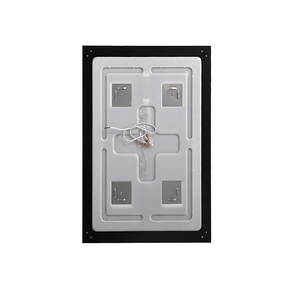 Зеркало BelBagno Kraft 50x80 SPC-KRAFT-500-800-SENS-NERO с подсветкой фото 3