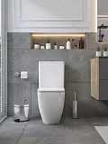 Унитаз-компакт Teymi Mandy Vortex W01855 напольный безободковый с микролифтом фото 9