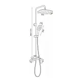 Душевая стойка Maretti Torino-GR TR21RYN323 фото 3