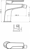 Смеситель BelBagno Loren LOR-BD-CRM для биде фото 2