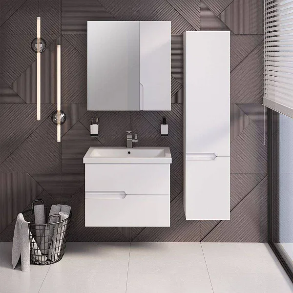 Мебель для ванной Runo Стокгольм 70 подвесная фото 2