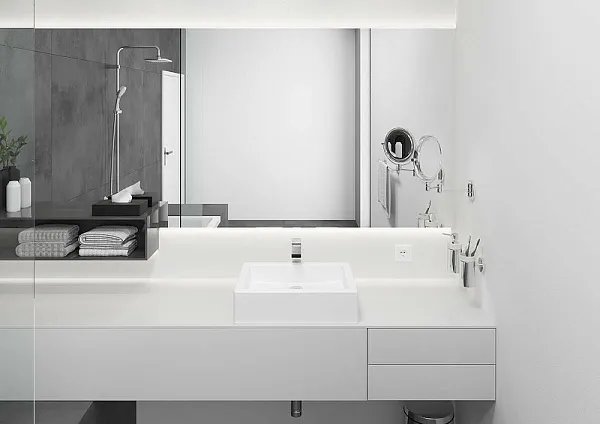 Смеситель Hansgrohe Vernis Shape 71562000 для раковины с донным клапаном фото 2