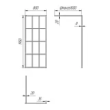 Душевая перегородка PAINI PAINI-WalkIN80G фото 10