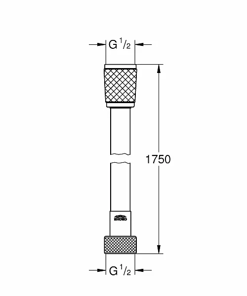 Душевой шланг Grohe Relexaflex 28154001 фото 2