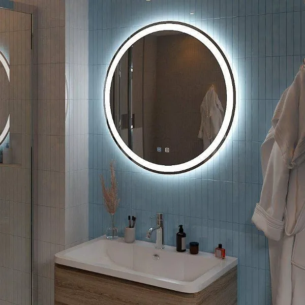 Зеркало BelBagno Rng 70x70 SPC-RNG-700-LED-TCH-SND с подсветкой фото 8
