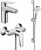 Комплект смесителей Hansgrohe Logis E 71178000/71610000/26532400 3 в 1 фото 1