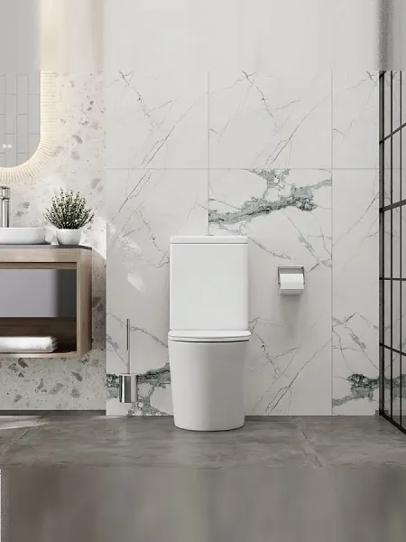 Унитаз-компакт Teymi Rita R W01656 напольный безободковый с микролифтом фото 2