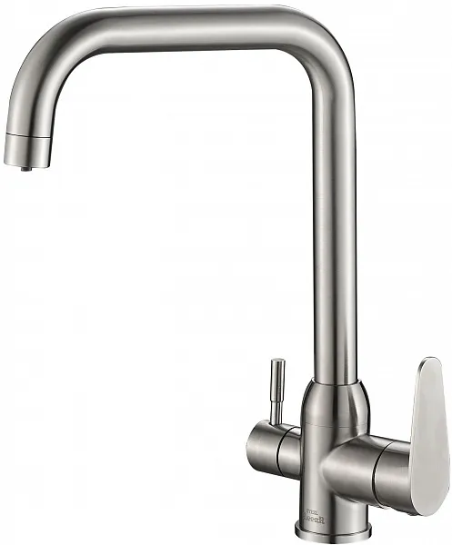Смеситель Steel Hammer SH 725 INOX для кухонной мойки фото 1