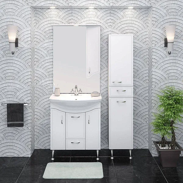 Мебель для ванной Runo Севилья 75 напольная фото 1