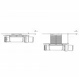 Сифон TECE Drainpoint S 3601400 для душевого трапа фото 3