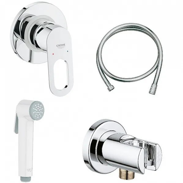 Комплект гигиенический Grohe BauLoop 124896 фото 1