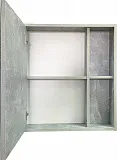 Зеркало-шкаф Runo Эко 50x65 00-00001184 левое фото 2