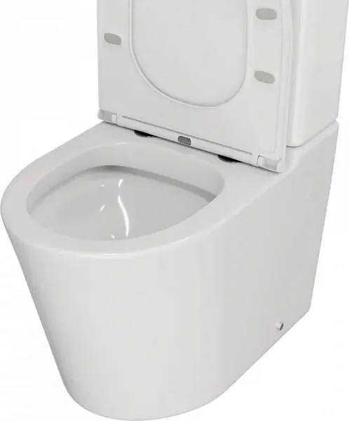 Унитаз-компакт Teymi Rita R W01656 напольный безободковый с микролифтом фото 8