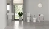 Унитаз-компакт Sanita Luxe Best WC.CC/Best/2-DM/WHT.G/S1 напольный с сиденьем микролифт фото 7