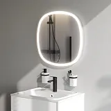 Зеркало AM.PM Func 60x60 M8FMOX0601WGS с подсветкой фото 4