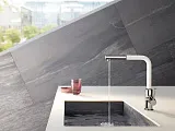 Смеситель Kludi L-Ine S 408519375 для кухонной мойки фото 3