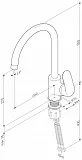 Смеситель Am.Pm Like F8007111 для кухонной мойки фото 7