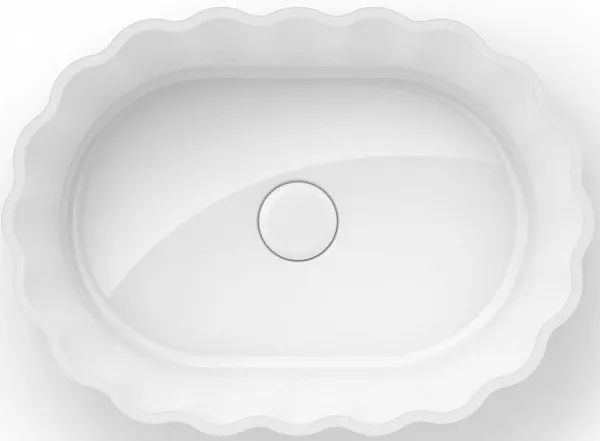 Раковина Kerama Marazzi Artbasin Conchiglia 50 см CC.wb.50\WHT фото 2